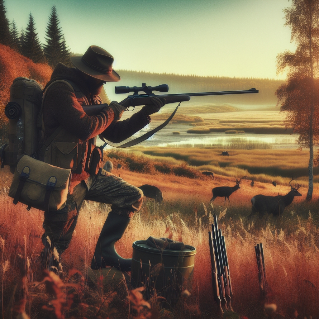 Jak bezpiecznie posługiwać się bronią myśliwską na polowaniu?