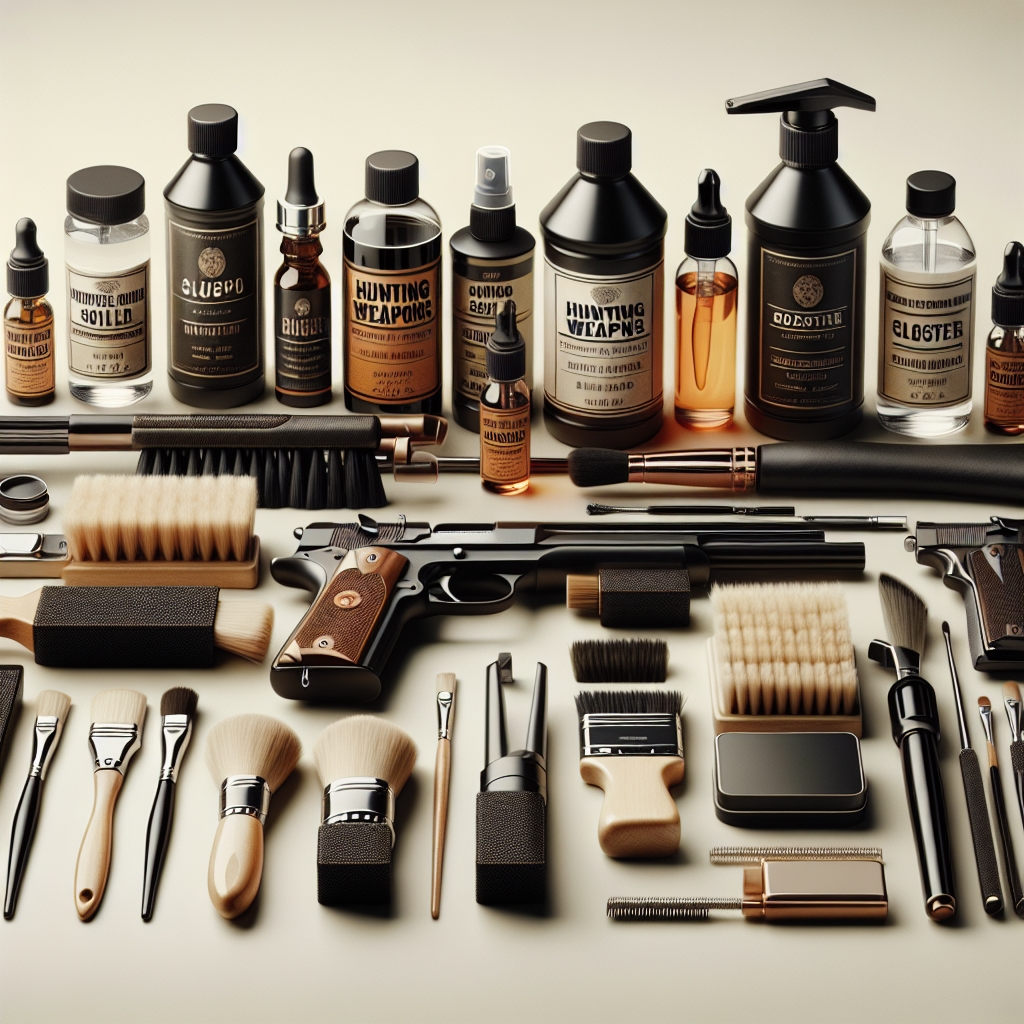 Najlepsze środki czyszczące do broni myśliwskiej – co warto mieć w swoim zestawie?